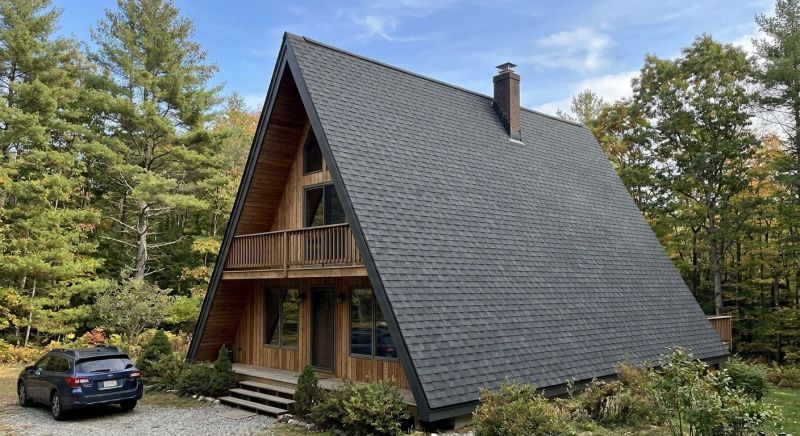 A Frame Roof Installation in Henrico County, VA