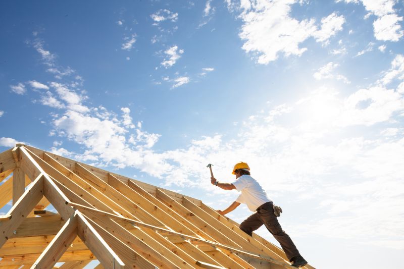 A Frame Roof Installation in Henrico County, VA
