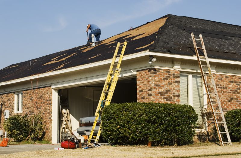 A Frame Roof Repair in Henrico County, VA
