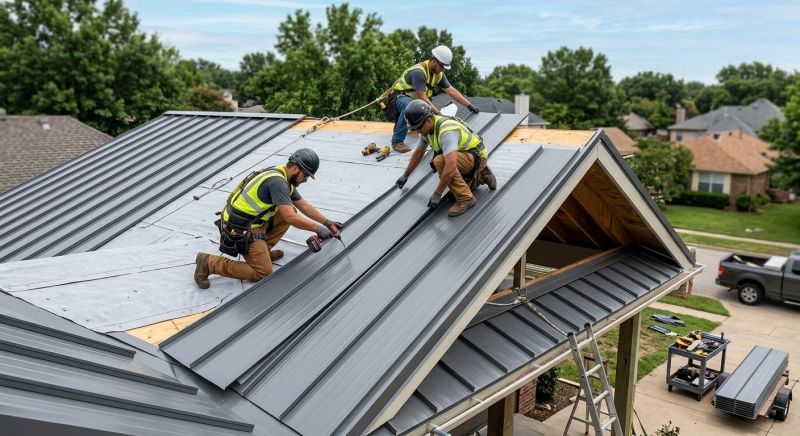 Aluminum Roof Construction in Henrico County, VA
