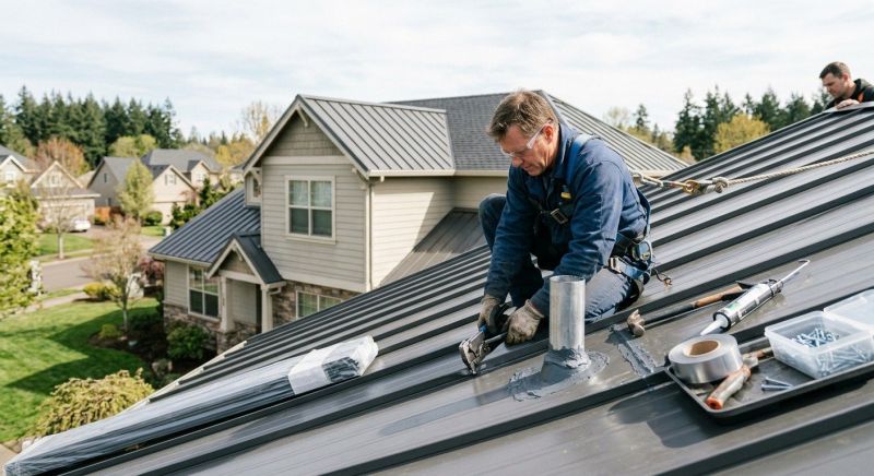 Aluminum Roofing Repair in Henrico County, VA