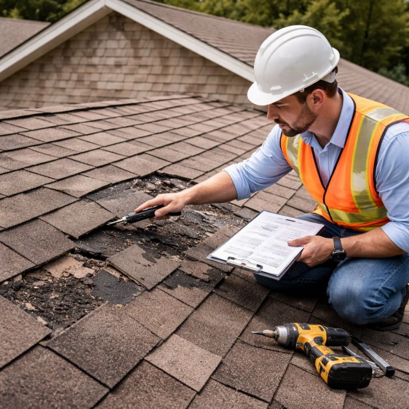 Asphalt Roof Inspection in Mechanicsville, VA