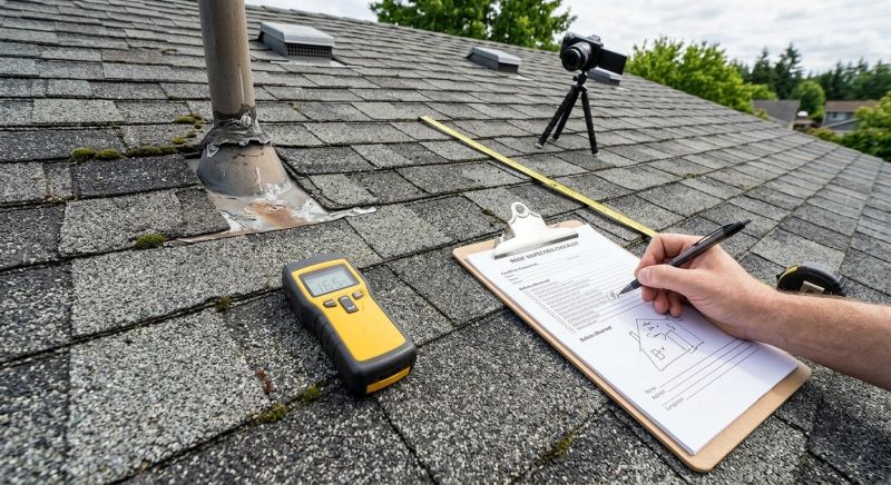 Asphalt Roof Inspection in Mineral, VA