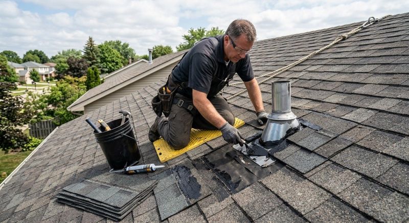 Asphalt Roof Leak Repair in Amelia Court House, VA