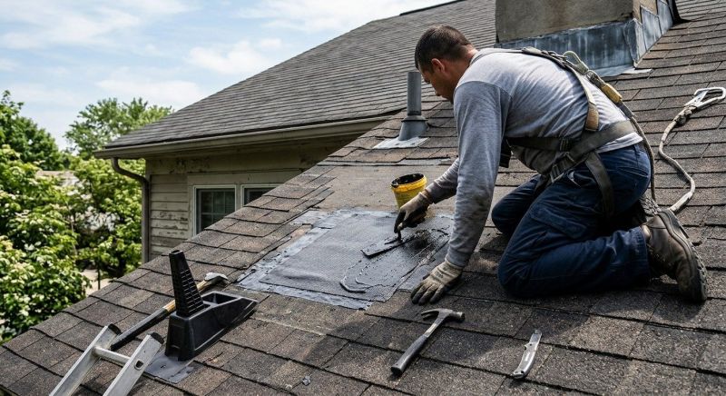 Asphalt Roof Leak Repair in Ashland, VA