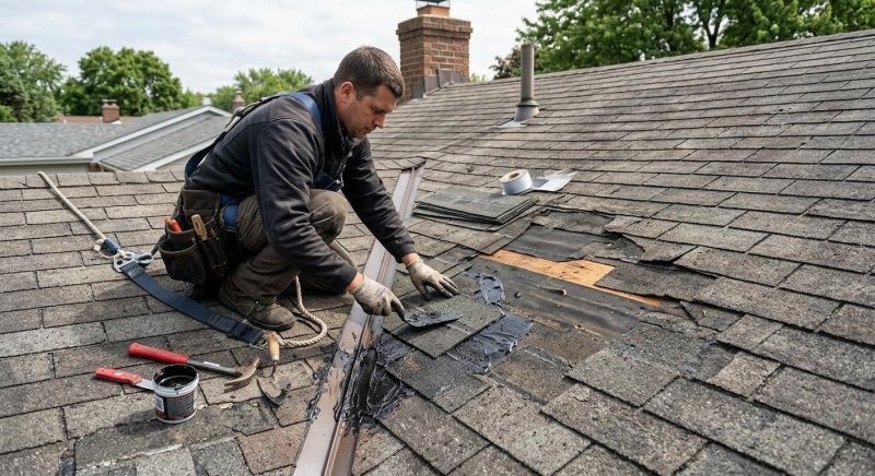 Asphalt Roof Leak Repair in Hanover County, VA