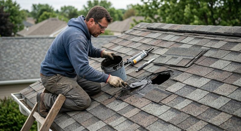 Asphalt Roof Leak Repair in Midlothian, VA