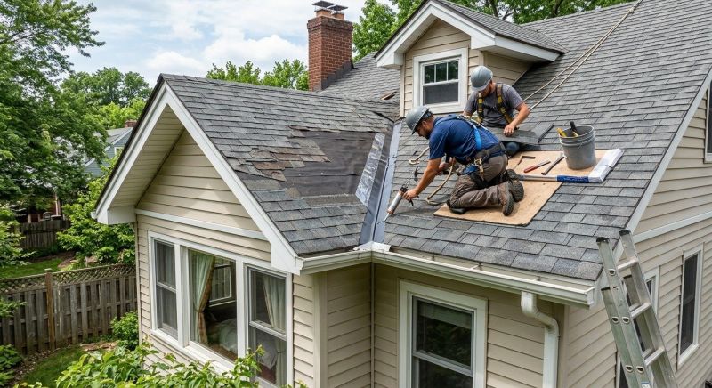 Asphalt Roof Repair in Goochland County, VA