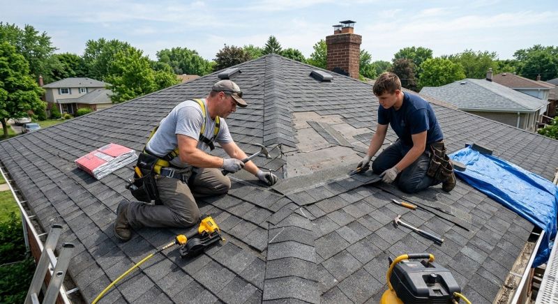 Asphalt Roof Repair in Henrico County, VA