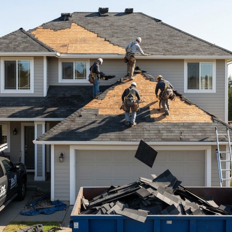Asphalt Roof Replacement in Mechanicsville, VA