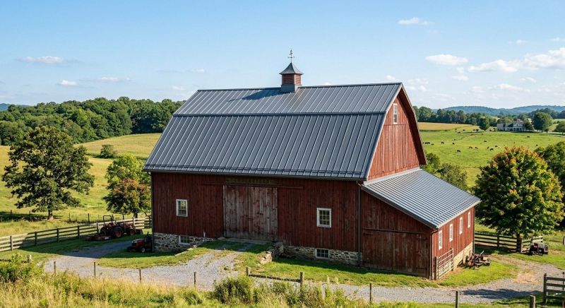 Barn Roof Replacement in Amelia Court House, VA