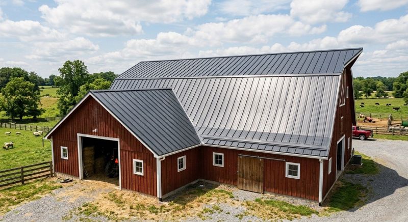 Barn Roof Replacement in Powhatan, VA