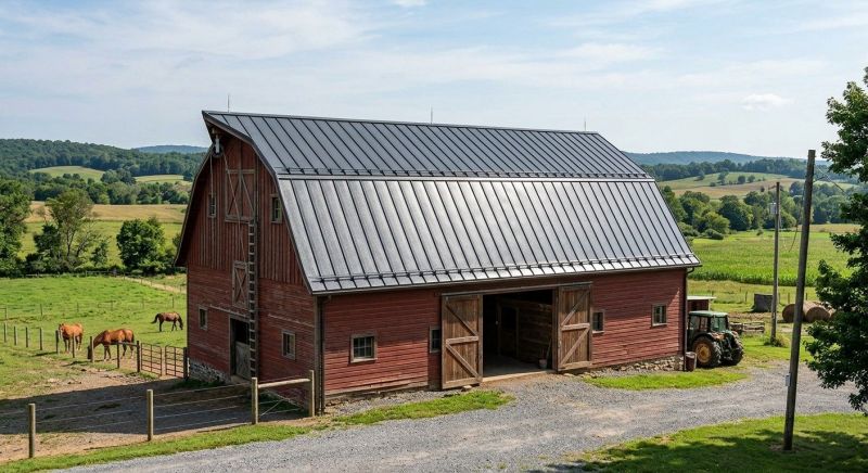 Barn Roof Replacement in Rockville, VA