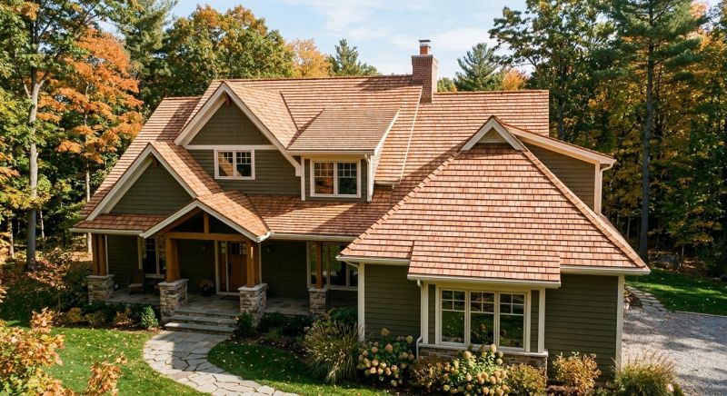 Cedar Roof Installation in Ashland, VA