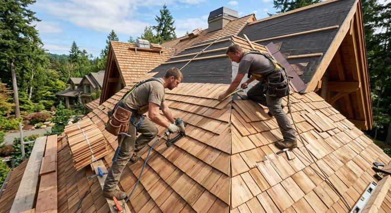 Cedar Roof Installation in Henrico County, VA