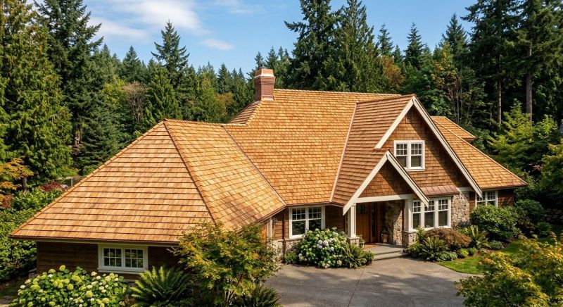 Cedar Roof Installation in Midlothian, VA