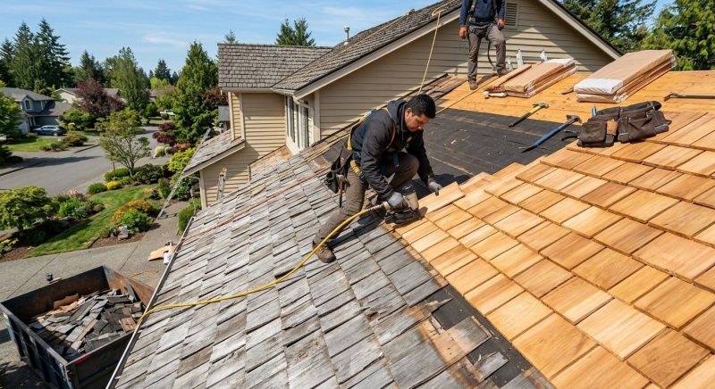Cedar Roof Replacement in Ashland, VA