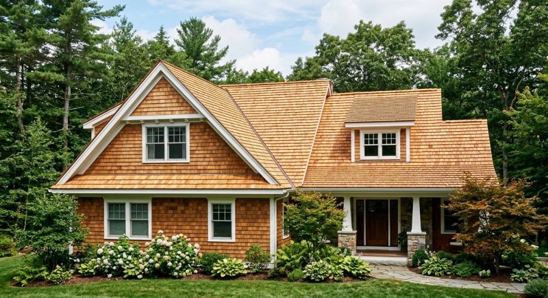 Cedar Shake Roof Construction in Chesterfield County, VA