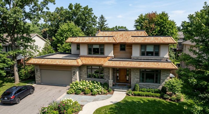 Cedar Shake Roof Construction in Midlothian, VA