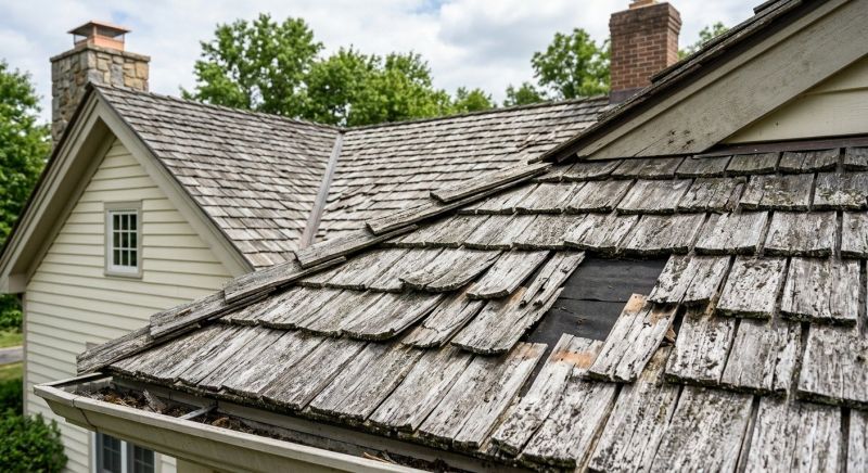 Cedar Shake Roof Repair in Goochland County, VA