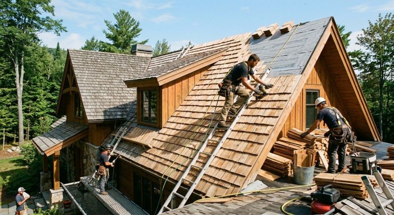 Cedar Shingles Replacement in Chesterfield County, VA