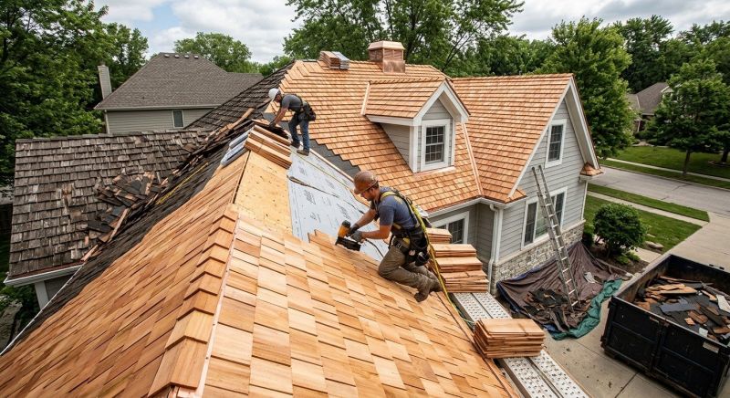 Cedar Shingles Replacement in Rockville, VA