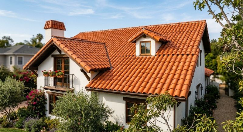 Clay Roof Installation in Amelia Court House, VA