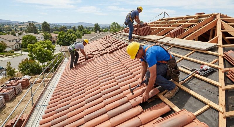 Clay Roof Installation in Ashland, VA