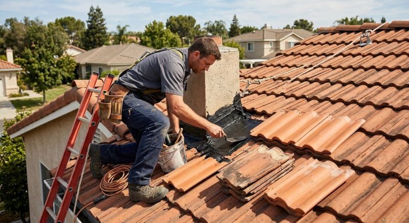 Clay Roof Leak Repair in Henrico County, VA