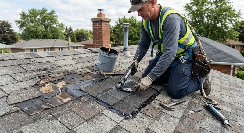 Collapsing Roof Repair in Henrico County, VA
