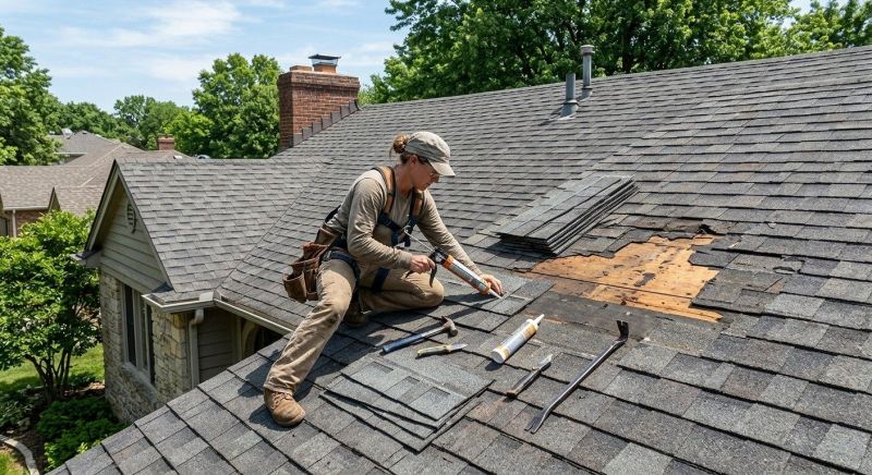 Composite Roofing Repair in Henrico County, VA