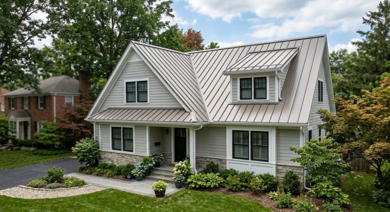 Copper Roof Replacement in Henrico County, VA