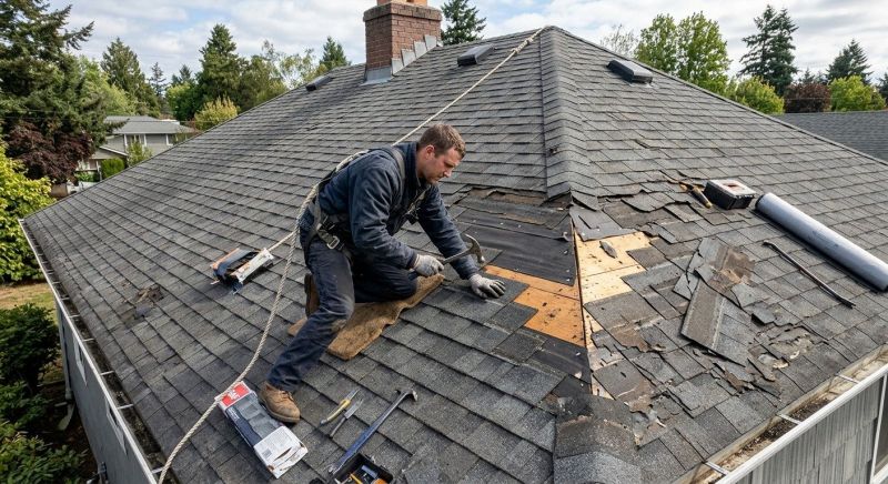 Damaged Roof Repair in Hanover County, VA