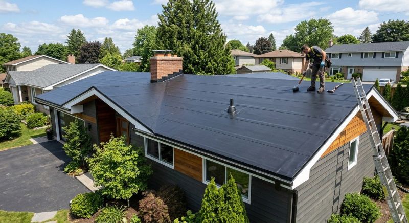 Epdm Roof Installation in Ashland, VA