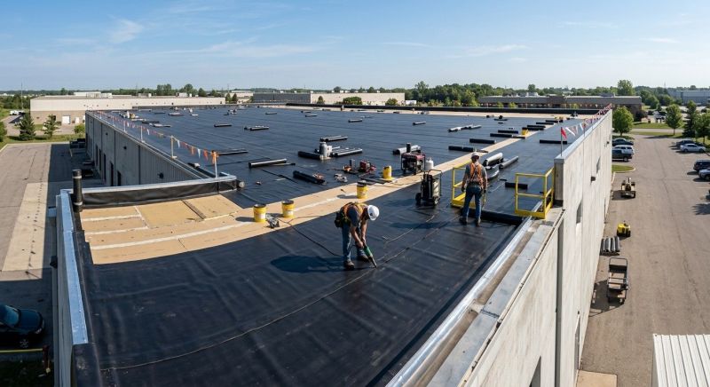 Epdm Roof Installation in Chesterfield, VA