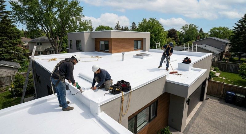 Flat Roof Installation in Ashland, VA