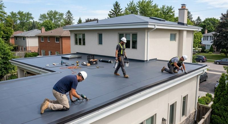 Flat Roof Installation in Mechanicsville, VA