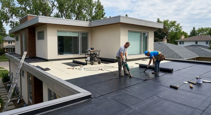 Flat Roof Installation in Rockville, VA