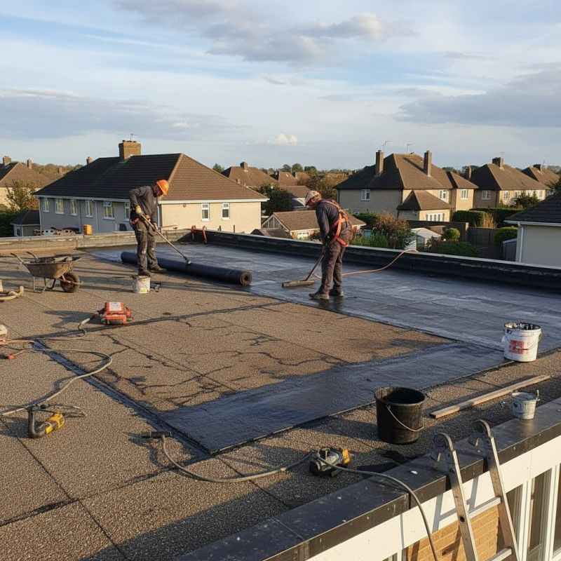 Flat Roof Repair in Henrico County, VA