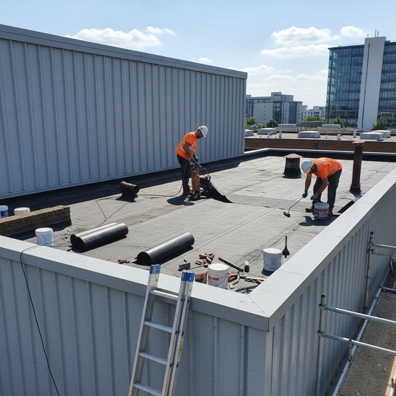 Flat Roof Repair in Henrico County, VA
