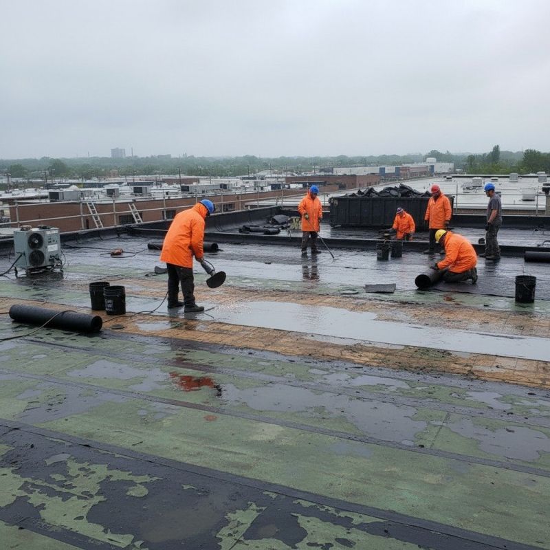 Flat Roof Repair in Moseley, VA