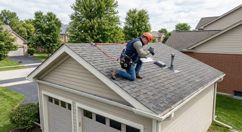 Garage Roof Inspection in Henrico County, VA