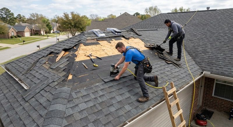 Hail Damage Roof Repair in Glen Allen, VA