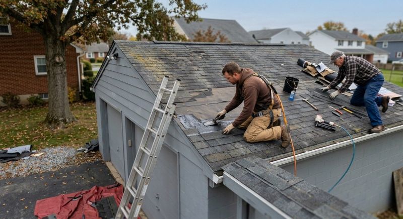 House Roof Repair in Mechanicsville, VA
