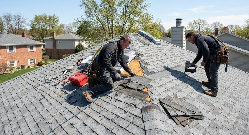 House Roof Repair in Mechanicsville, VA
