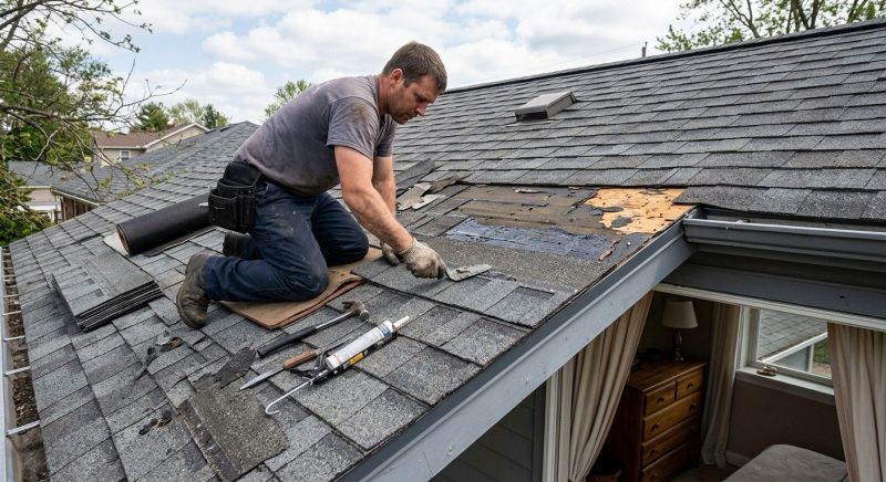 House Roof Repair in Mineral, VA