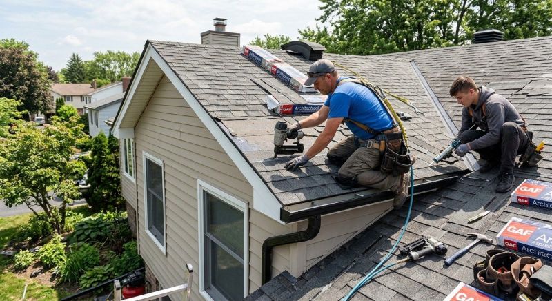 House Shingles Repair in Henrico County, VA