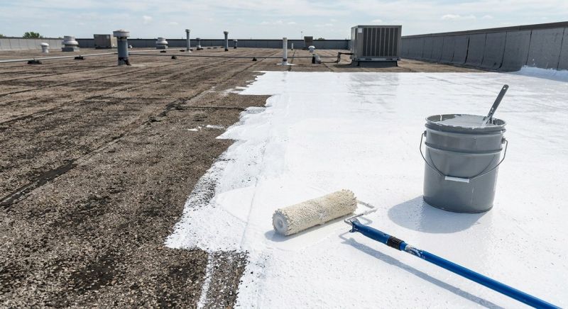 Metal Roof Coating Installation in Henrico County, VA