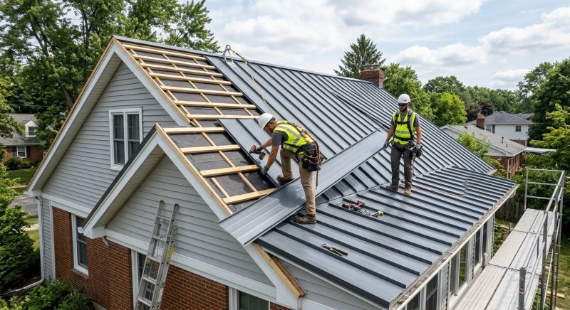 Metal Roof Installation in Amelia County, VA