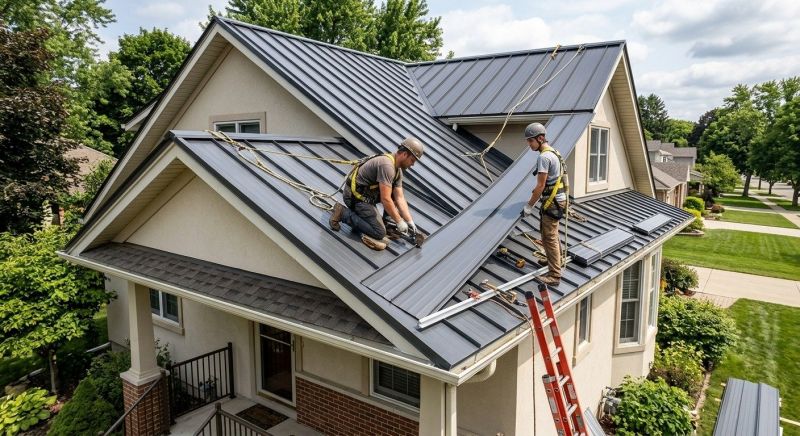 Metal Roof Installation in Moseley, VA